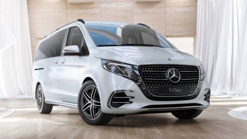 Mercedes v class van