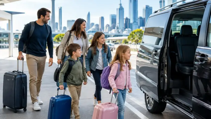 Airport Transfer for Large Family Travel in Melbourne