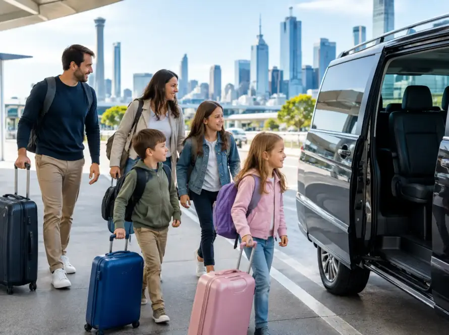 Airport Transfer for Large Family Travel in Melbourne