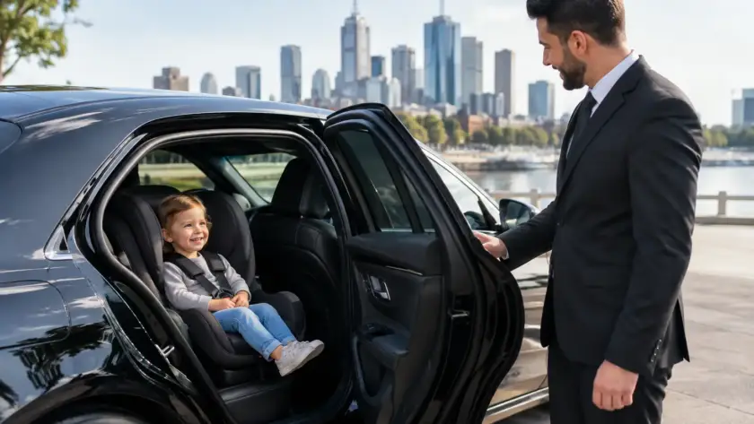Chauffeur Service With Baby Seat in Melbourne