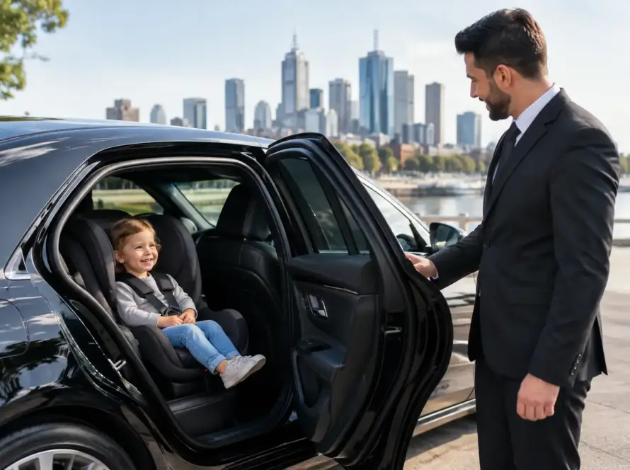 Chauffeur Service With Baby Seat in Melbourne