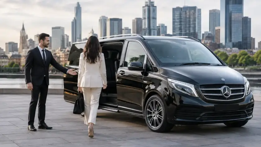 Mercedes V Class Chauffeur Melbourne for Groups