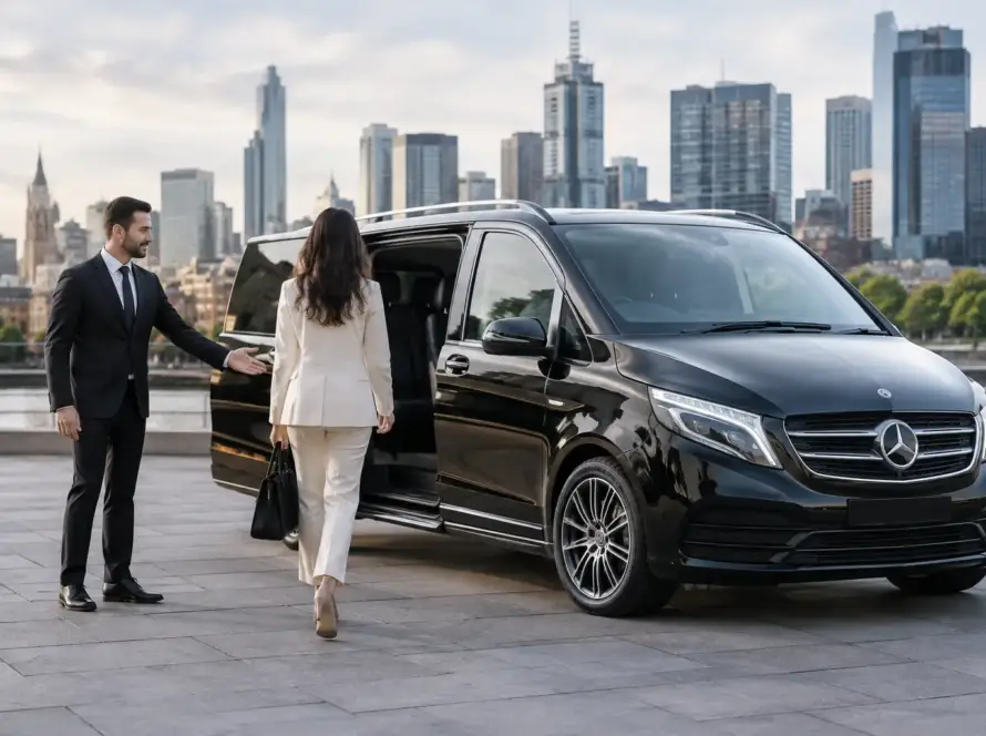 Mercedes V Class Chauffeur Melbourne for Groups
